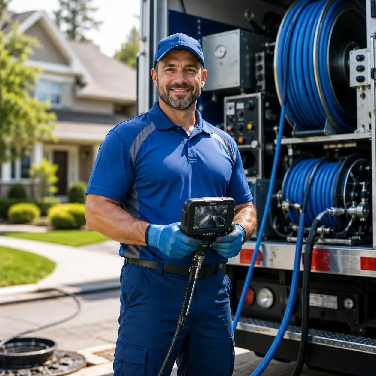 Local outdoor drain cleaning specialists in Altamont, IL